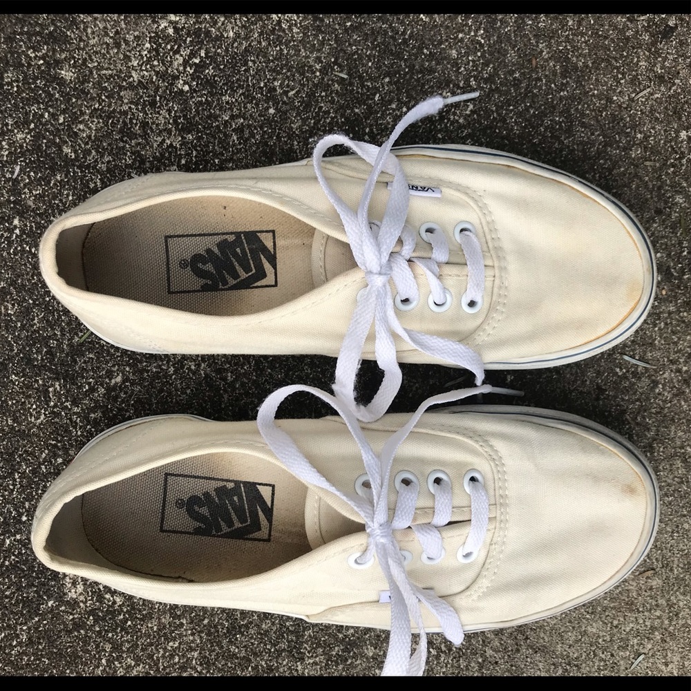 Cream Vans